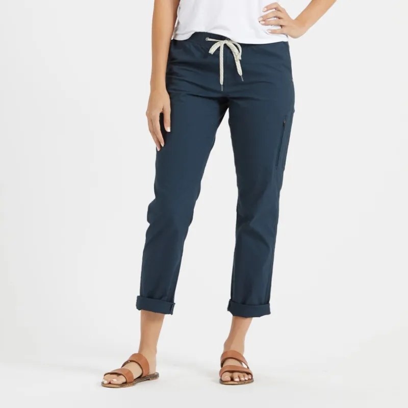 Womens Ripstop Pant | Indigo sold by Vuori