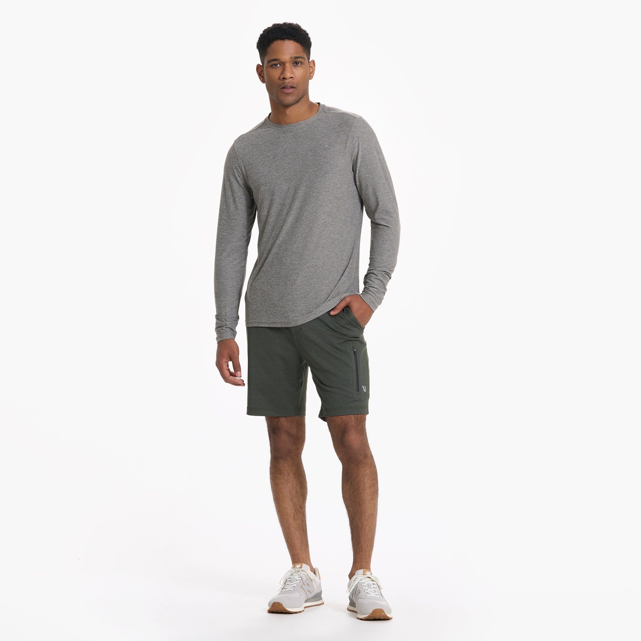 Sunday Performance Short | Forest Heather sold by Vuori product image thumbnail 5