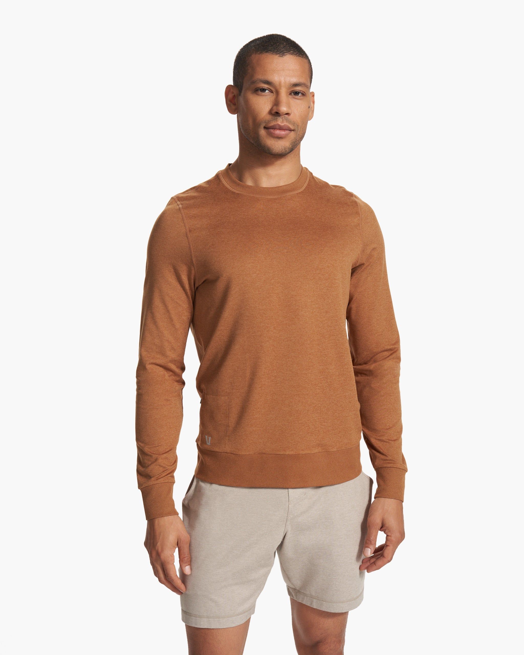 Ponto Performance Crew | Autumn Heather sold by Vuori product image thumbnail 2