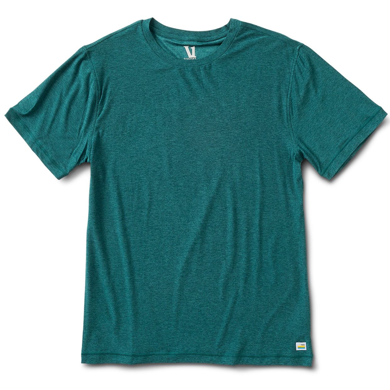 Strato Tech Tee | Palm Heather sold by Vuori