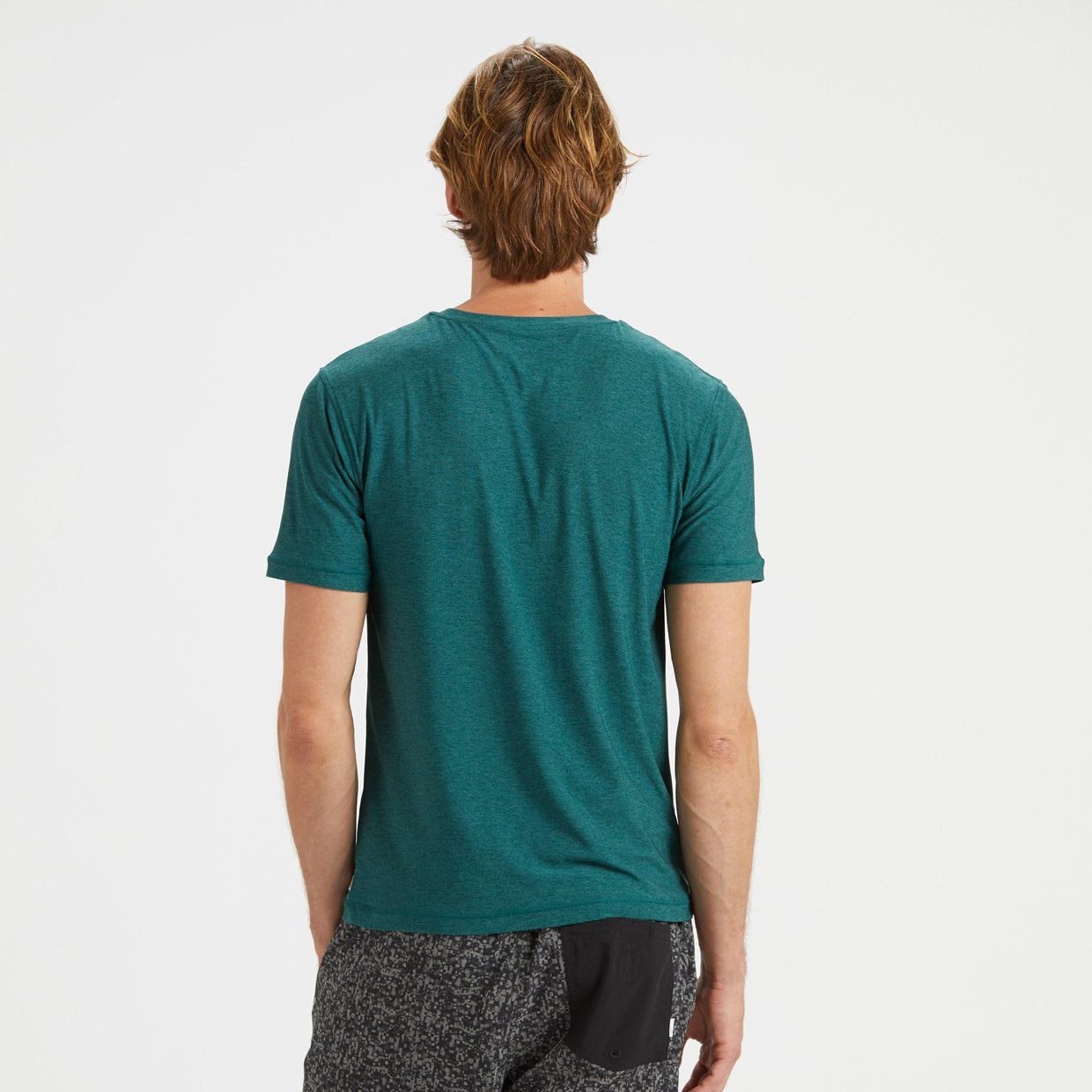 Strato Tech Tee | Palm Heather sold by Vuori product image thumbnail 4