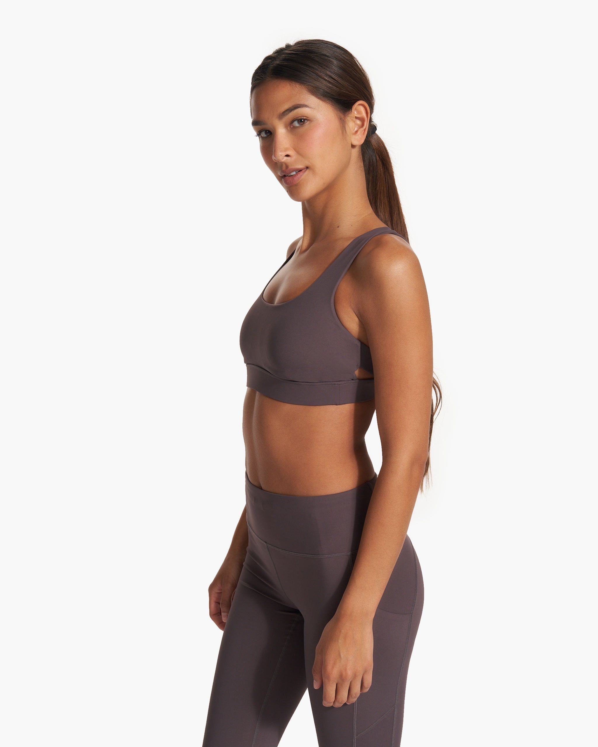 Stride Bra | Plum sold by Vuori