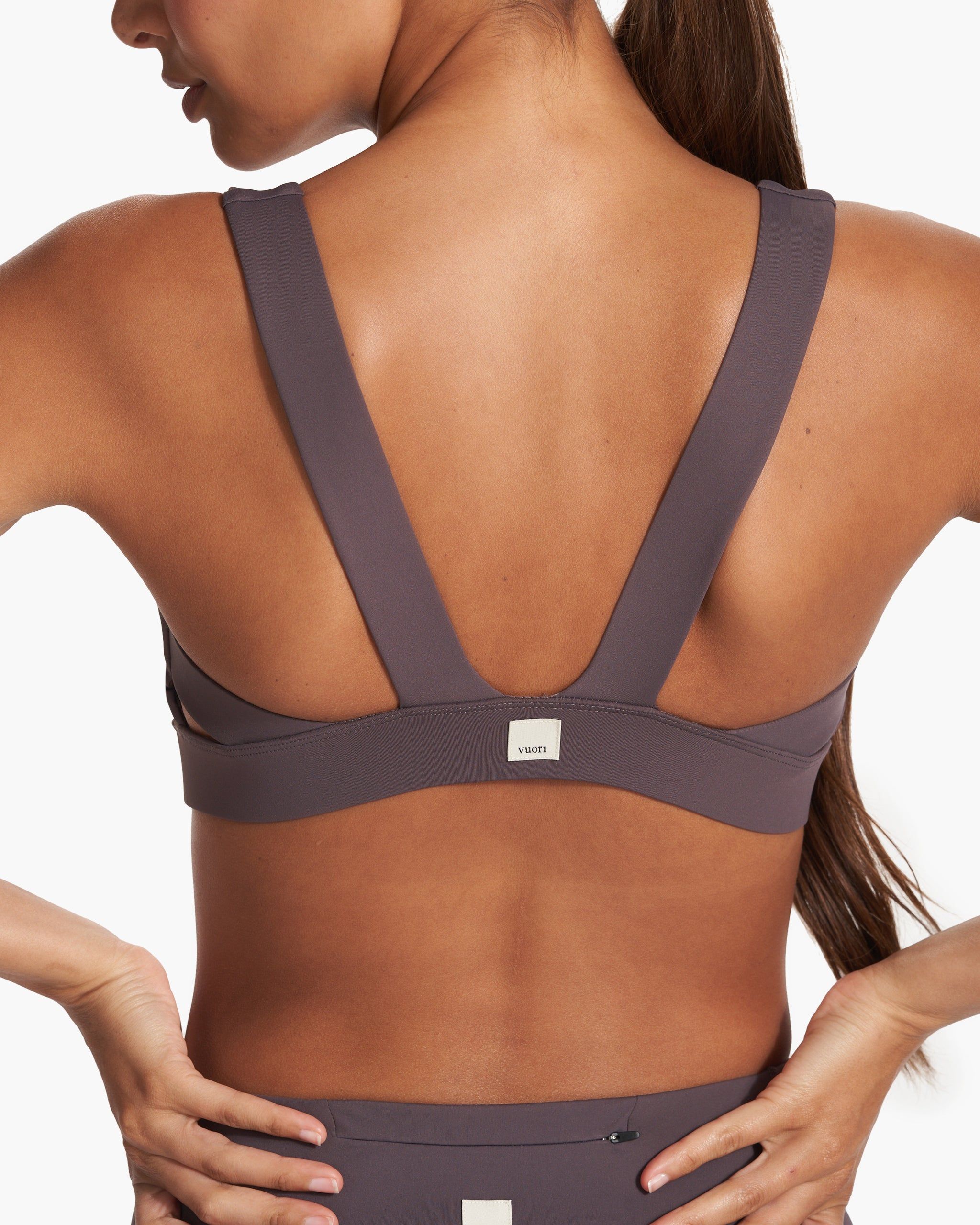 Stride Bra | Plum sold by Vuori product image thumbnail 5