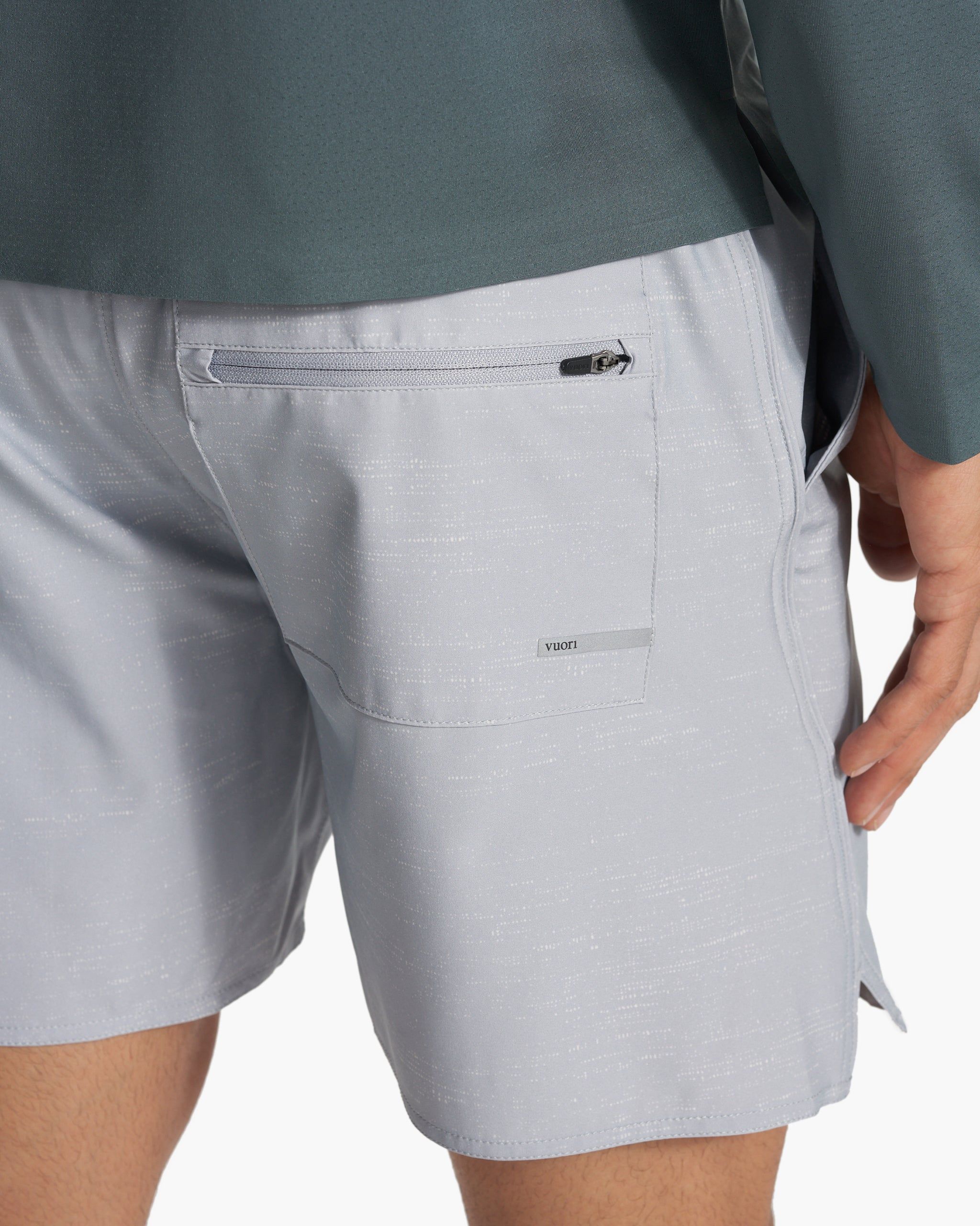 Trail Short | Platinum Texture Print sold by Vuori product image thumbnail 6