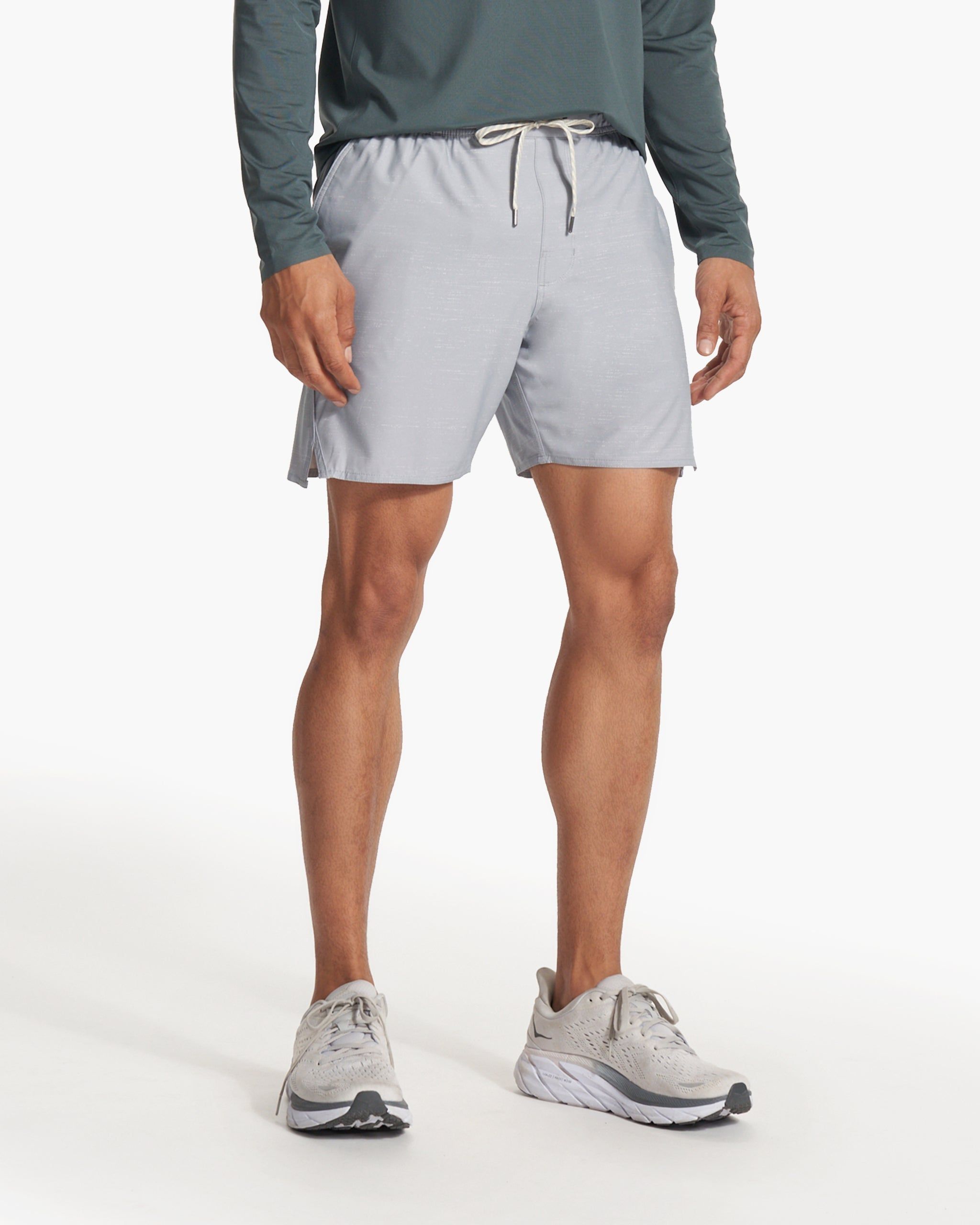 Trail Short | Platinum Texture Print sold by Vuori product image thumbnail 2