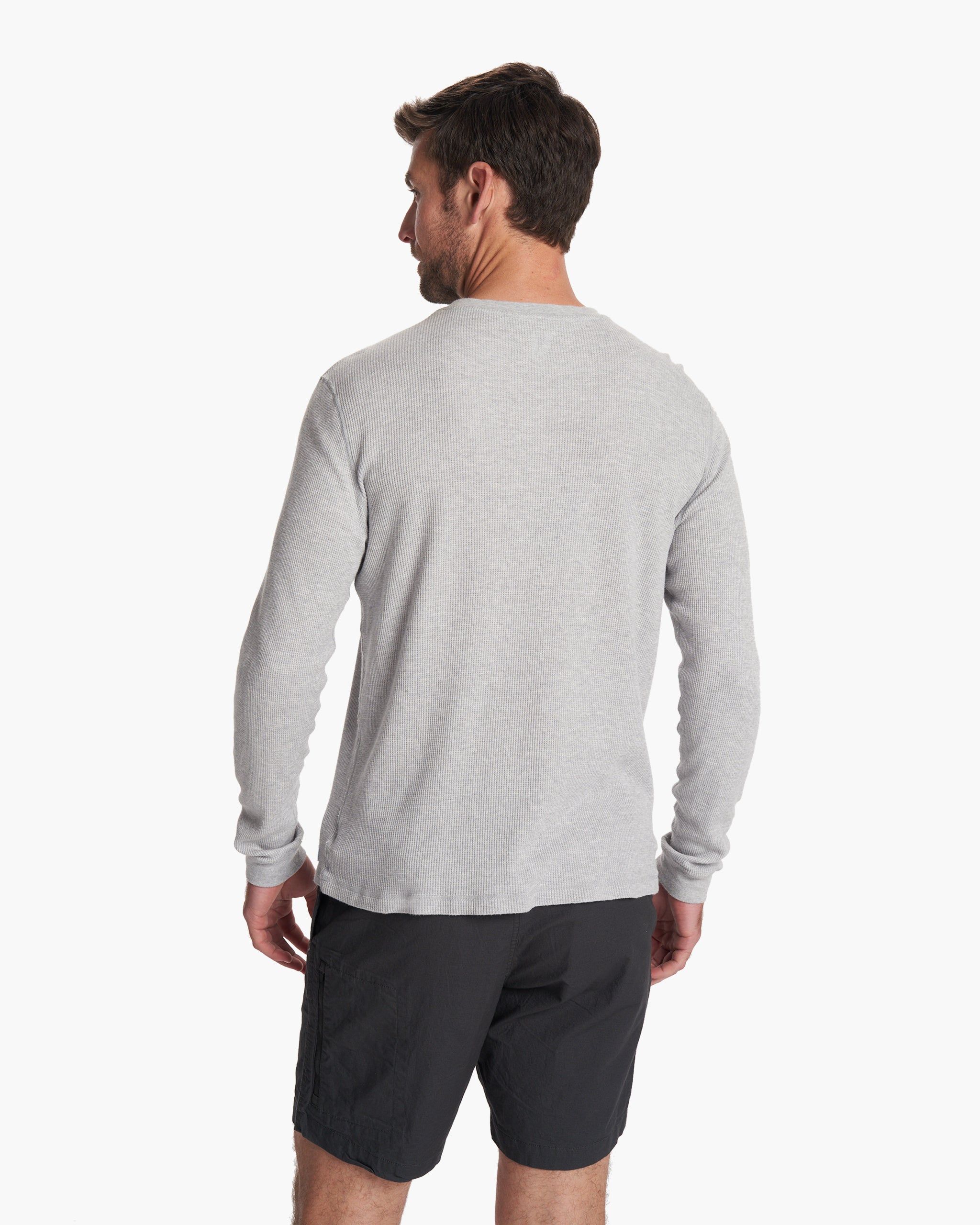 Waffle Crew | Light Heather Grey sold by Vuori product image thumbnail 4