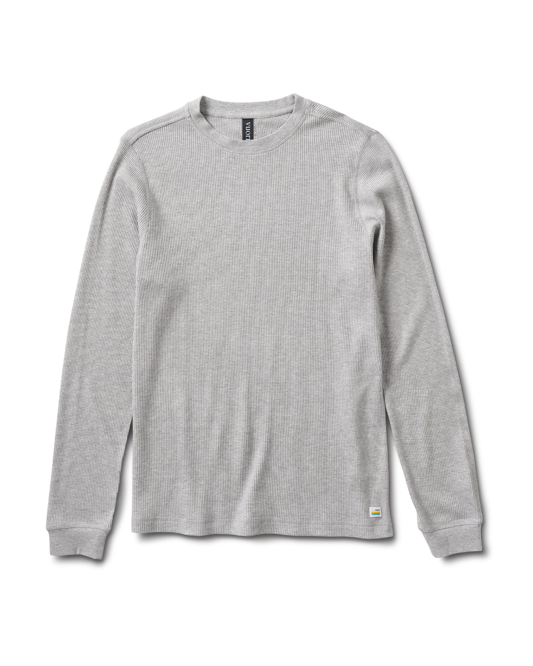 Waffle Crew | Light Heather Grey sold by Vuori