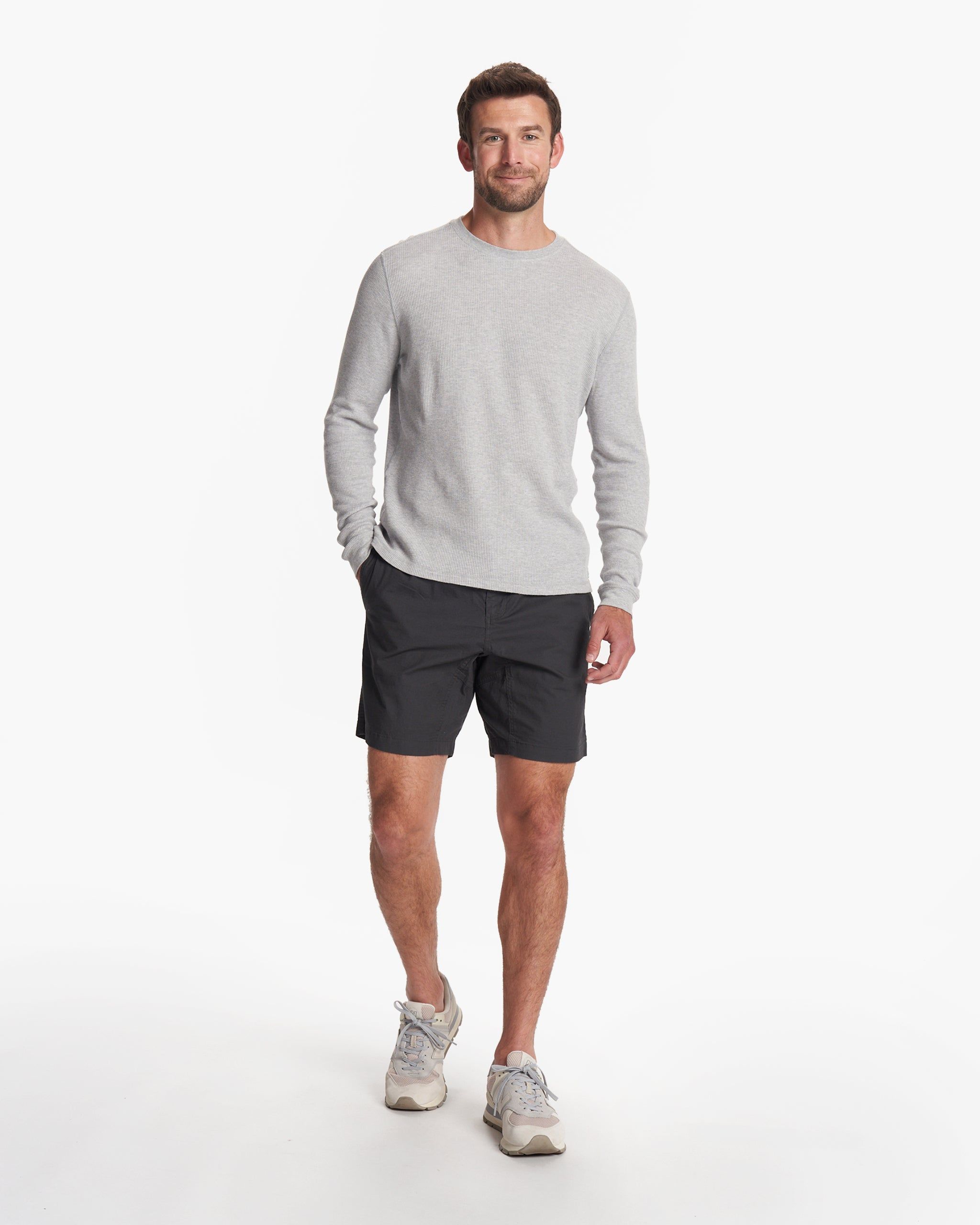 Waffle Crew | Light Heather Grey sold by Vuori product image thumbnail 5