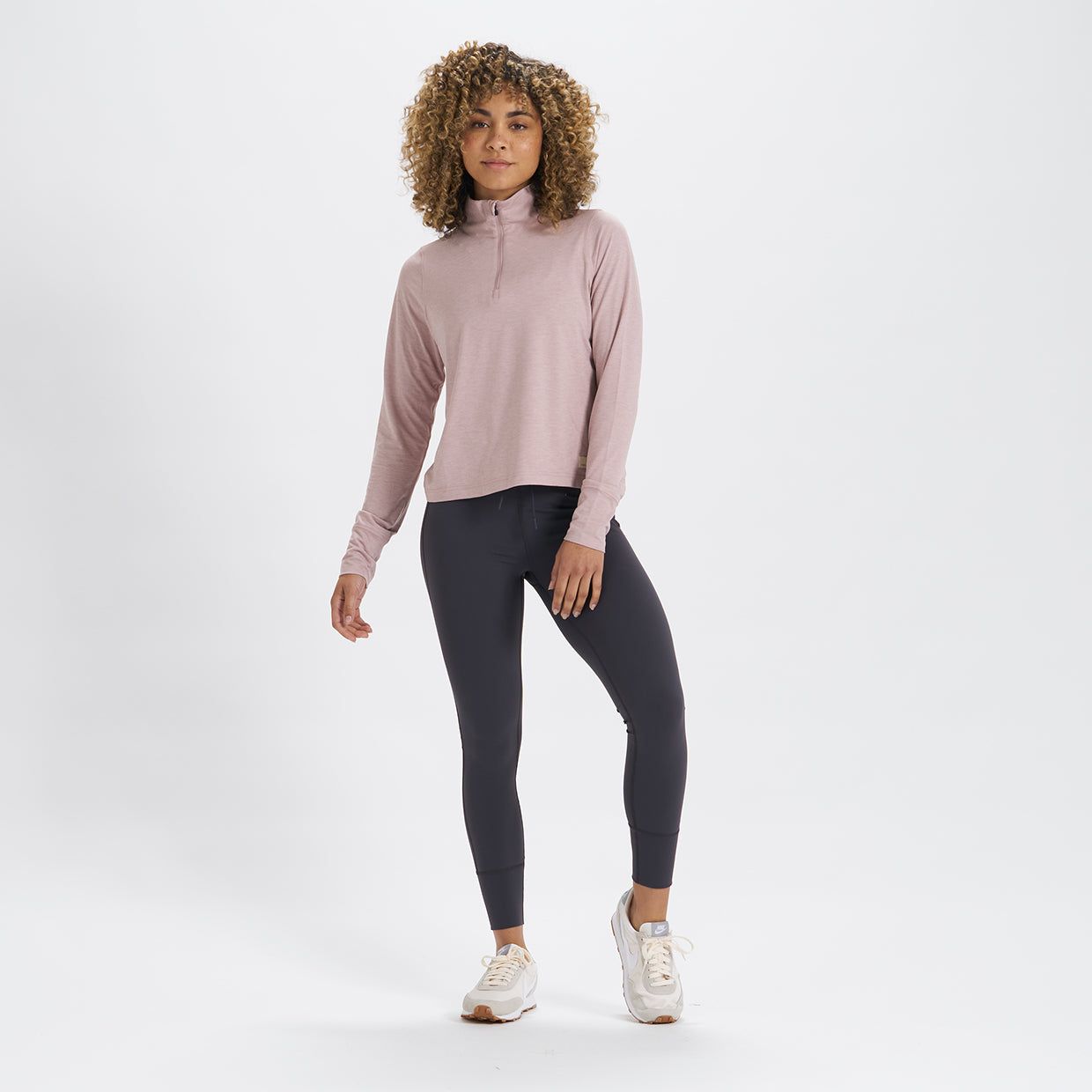 Crescent Half Zip | Dusk Heather sold by Vuori product image thumbnail 4