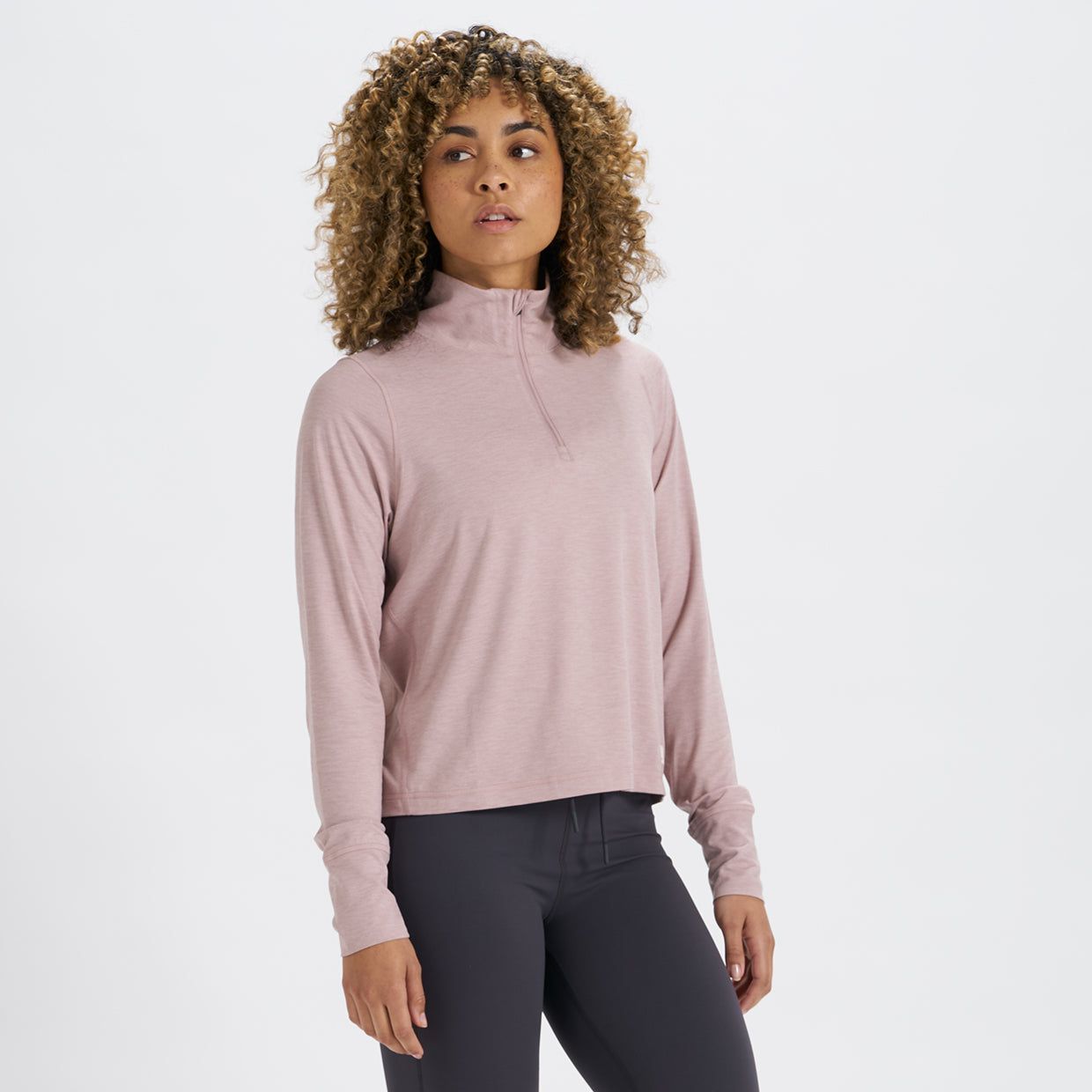 Crescent Half Zip | Dusk Heather sold by Vuori product image thumbnail 2