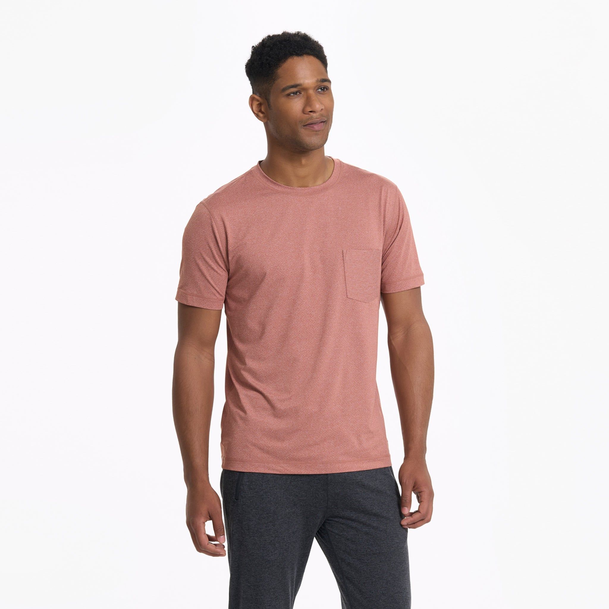 Tradewind Performance Tee | Penny Heather sold by Vuori product image thumbnail 3