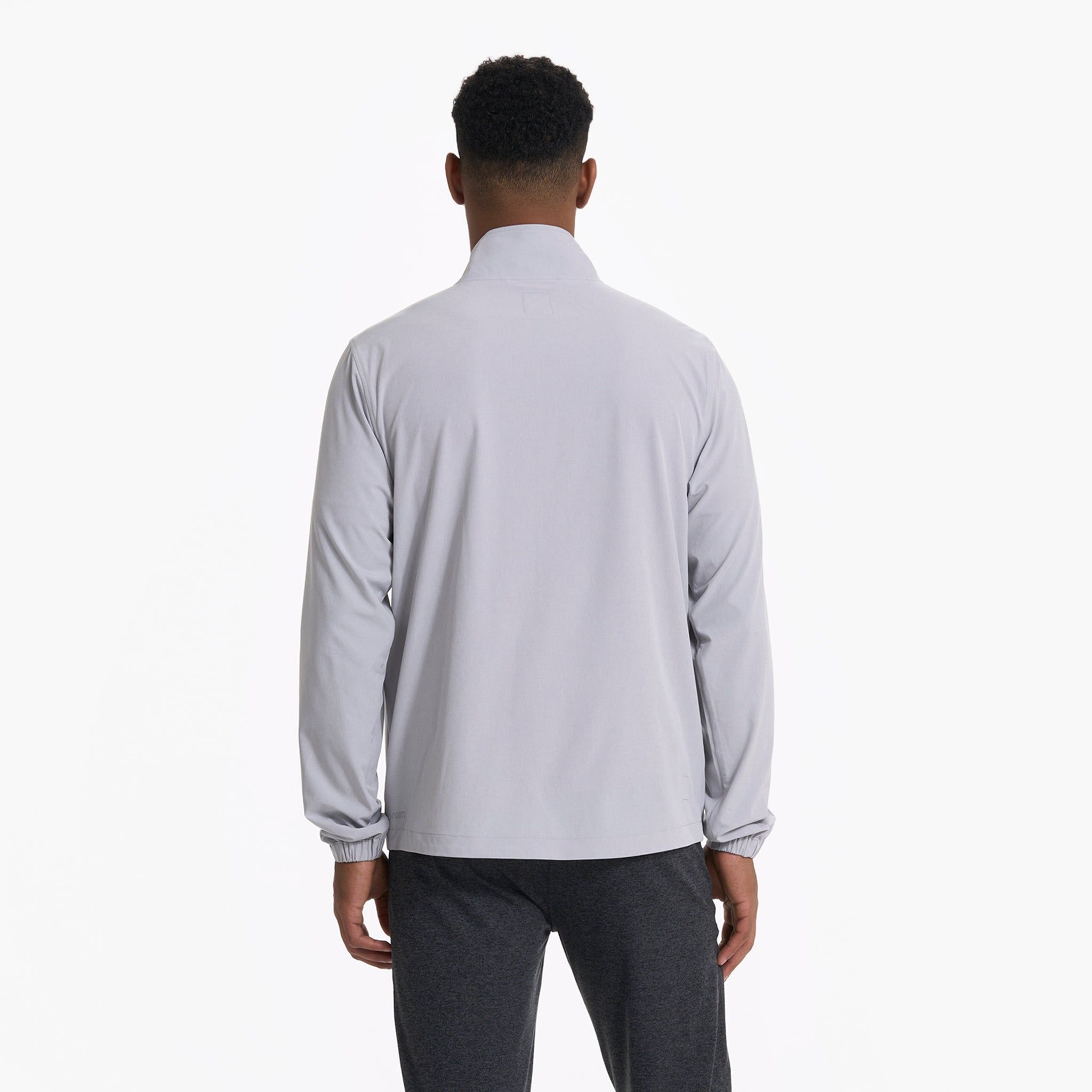Venture Track Jacket | Platinum Linen Texture sold by Vuori product image thumbnail 4