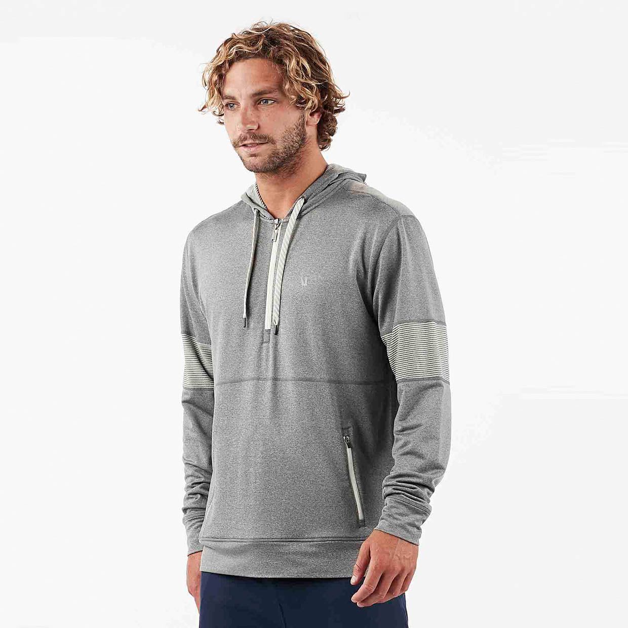 Zion Half Zip | Heather Grey sold by Vuori product image thumbnail 2