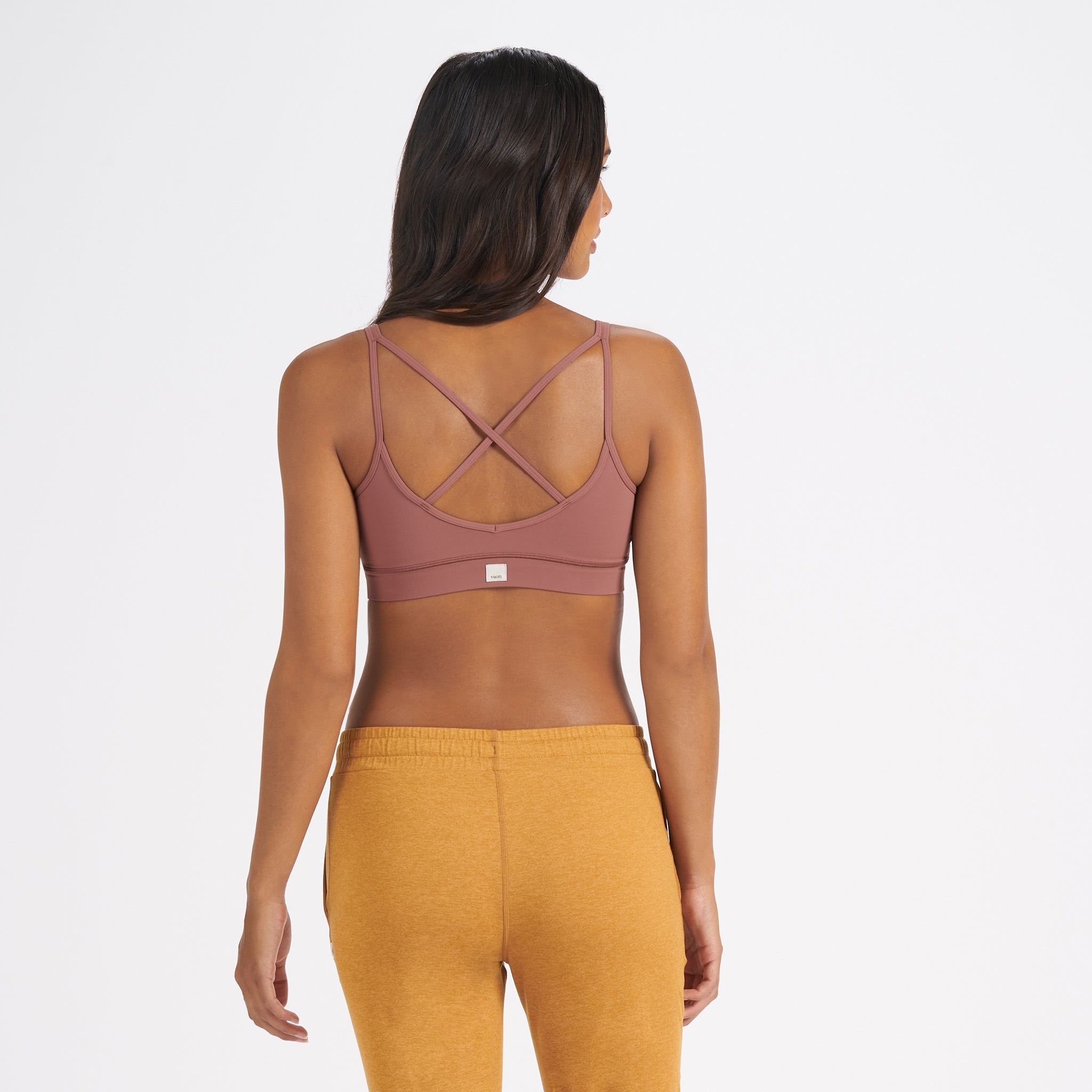 Mindset Bra | Terracotta sold by Vuori product image thumbnail 3