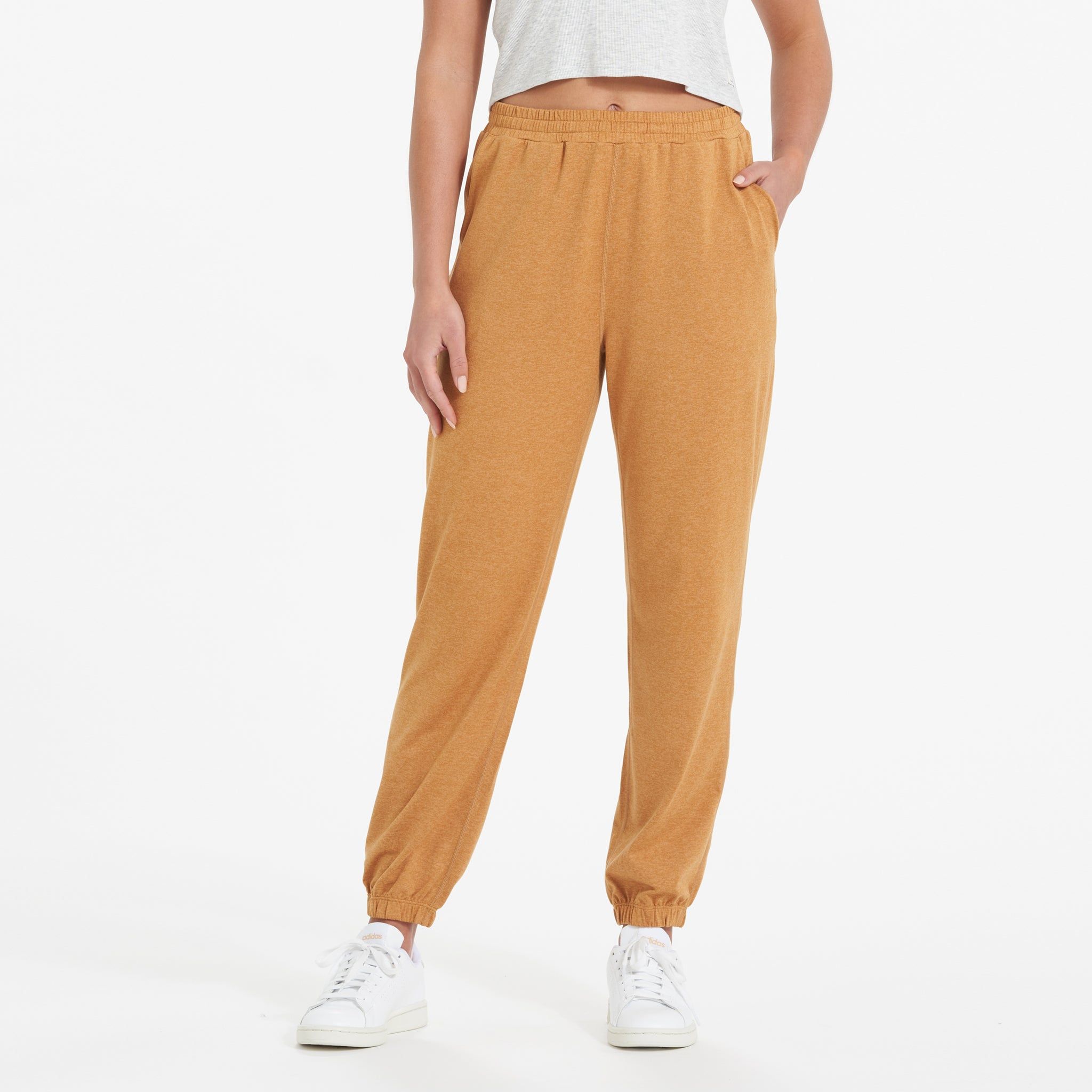 Boyfriend Jogger | Flax Heather sold by Vuori