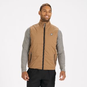 Echo Insulated Vest | Acorn sold by Vuori