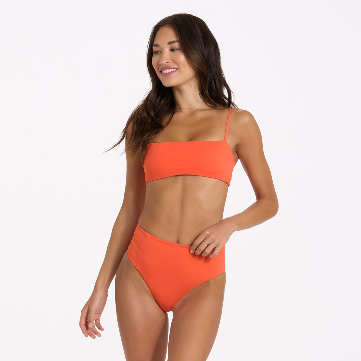 Dune Bikini Top | Grapefruit sold by Vuori