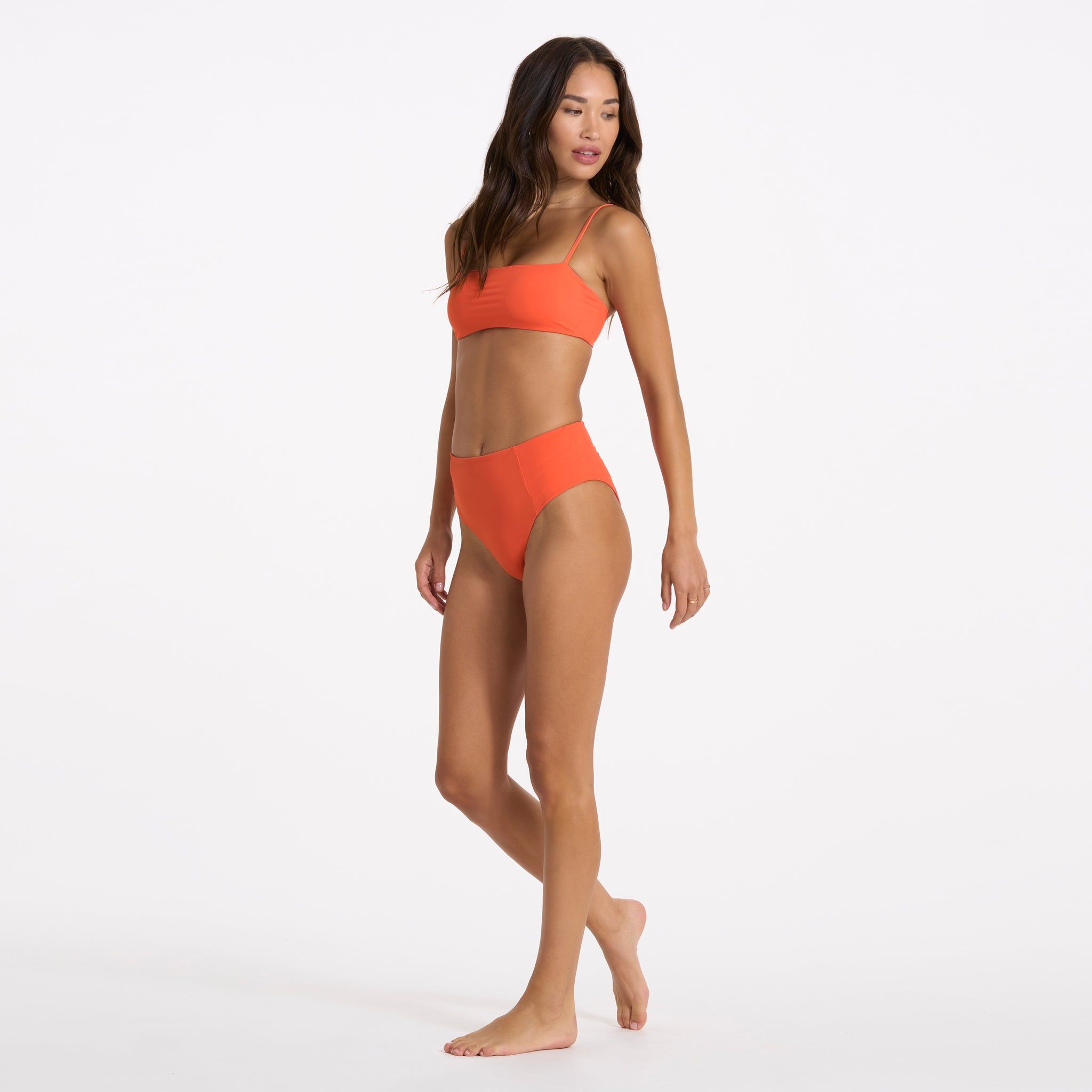 Dune Bikini Top | Grapefruit sold by Vuori product image thumbnail 3