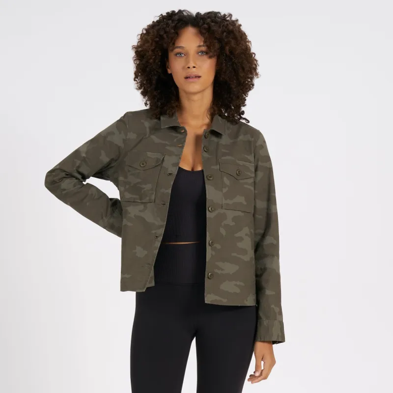 Womens Ripstop Jacket | Oregano Camo sold by Vuori