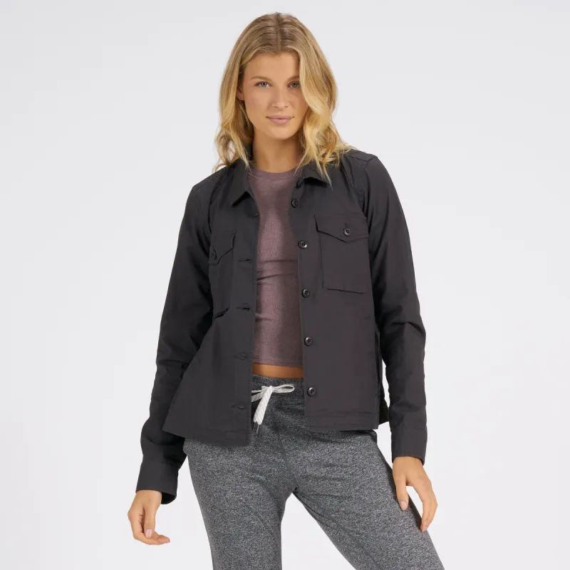 Womens Ripstop Jacket | Charcoal sold by Vuori