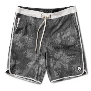 Cruise Boardshort | Charcoal Vintage Leaf sold by Vuori