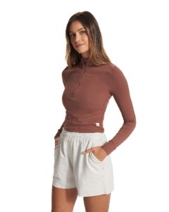 Studio Half Zip | Hazelnut sold by Vuori