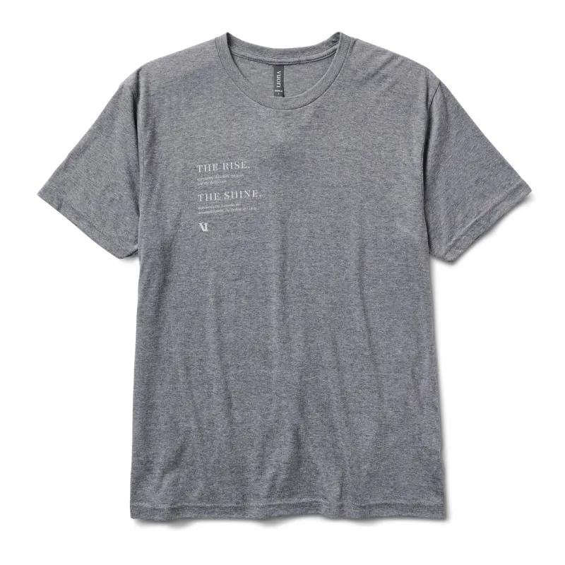 Dedication Tee | Heather Grey sold by Vuori