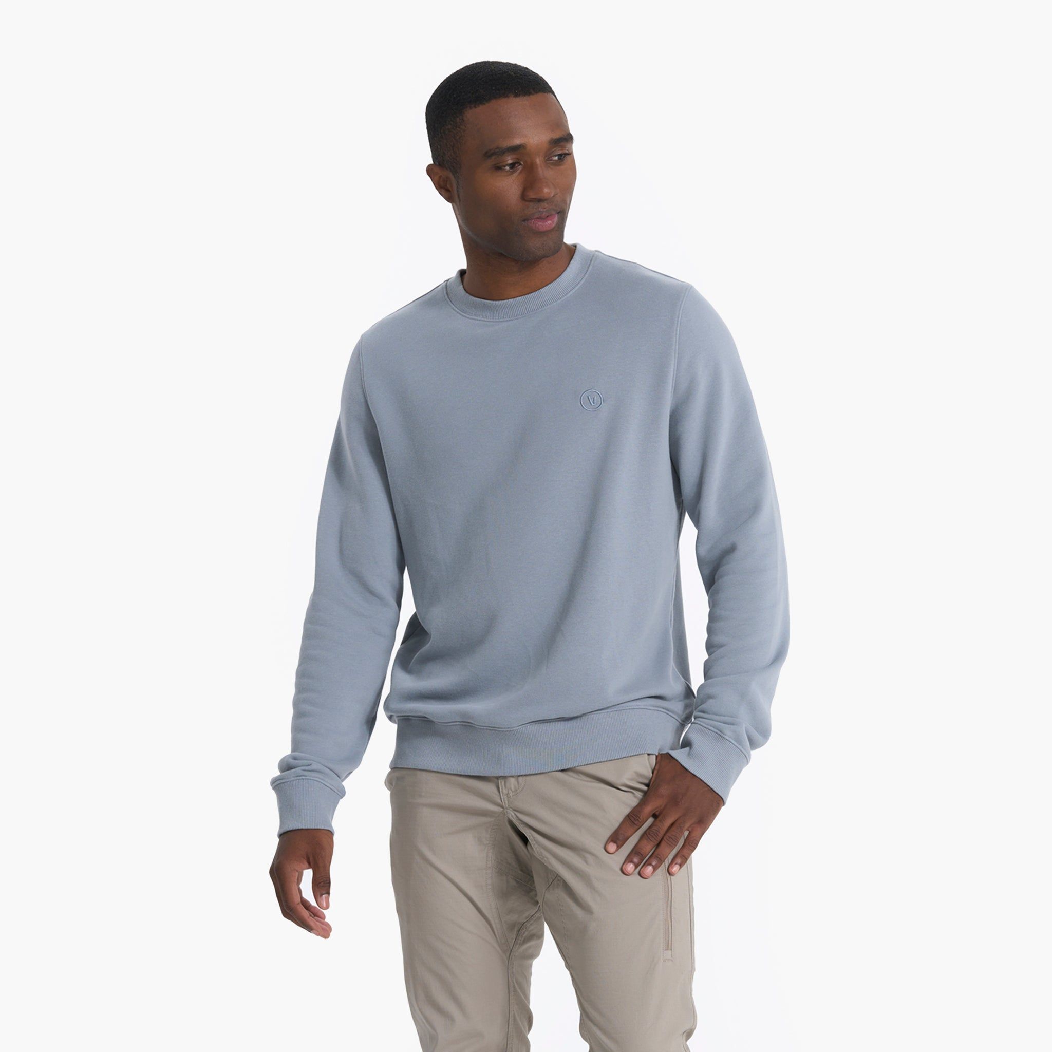 Cypress Crew | Light Cloud sold by Vuori product image thumbnail 2