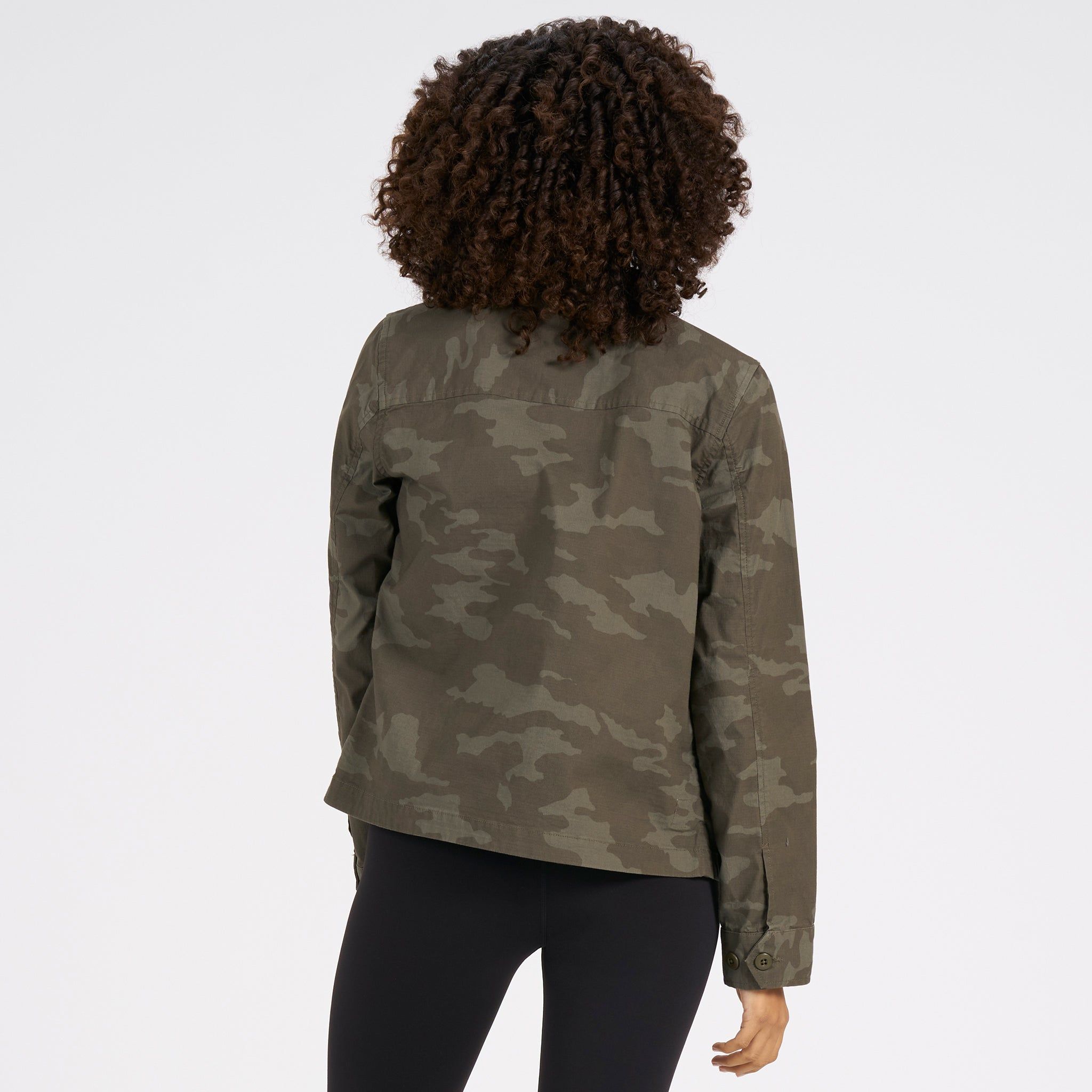 Womens Ripstop Jacket | Oregano Camo sold by Vuori product image thumbnail 3