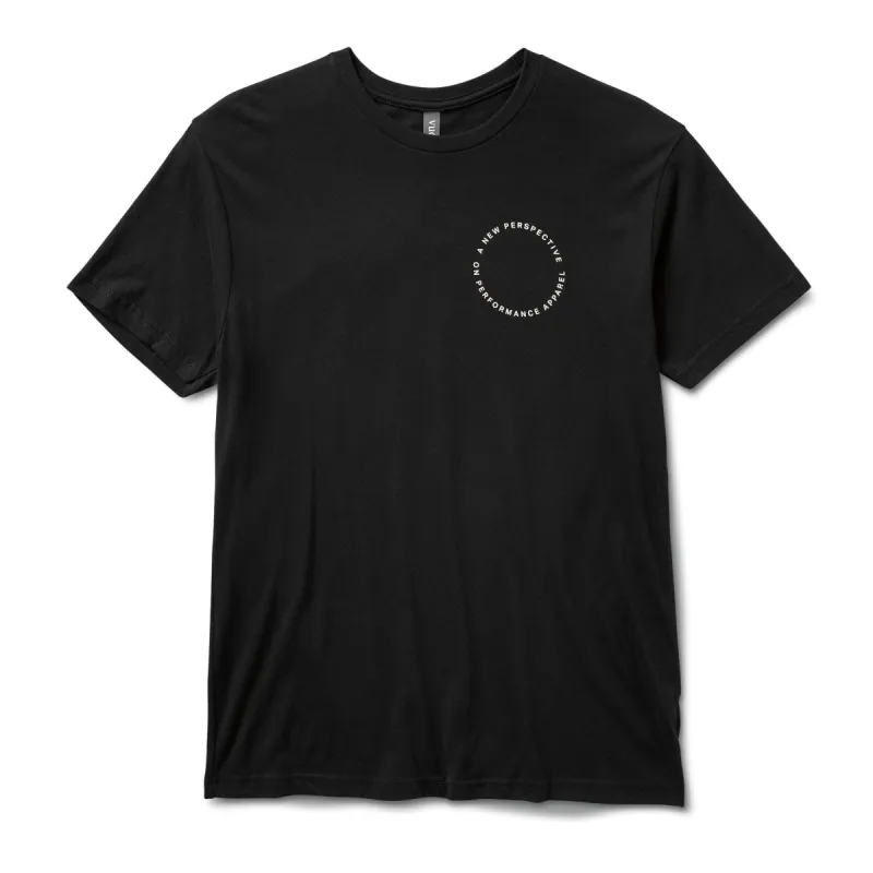 Textures Tee | Black sold by Vuori