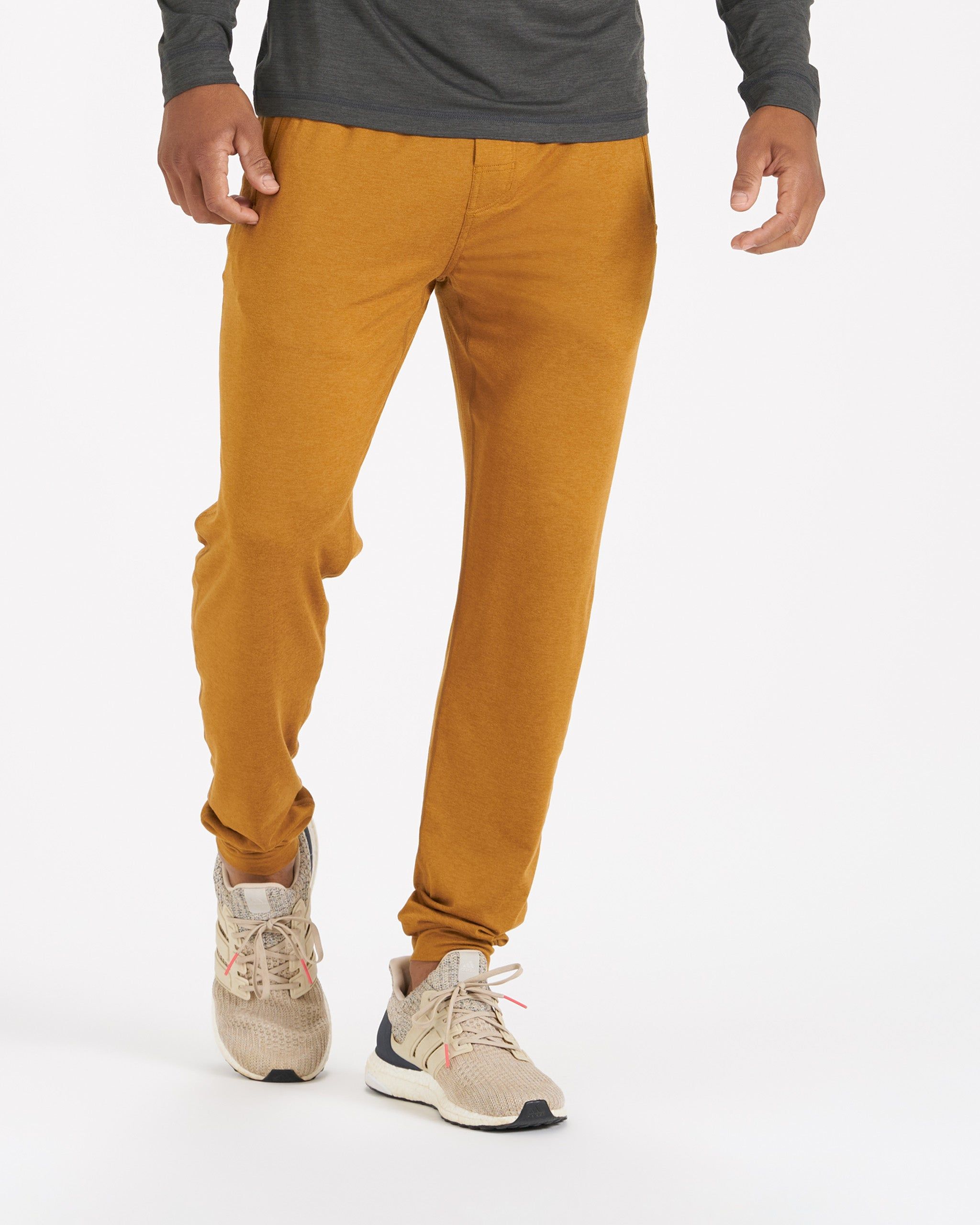 Ponto Performance Jogger | Dark Golden Heather sold by Vuori product image thumbnail 2