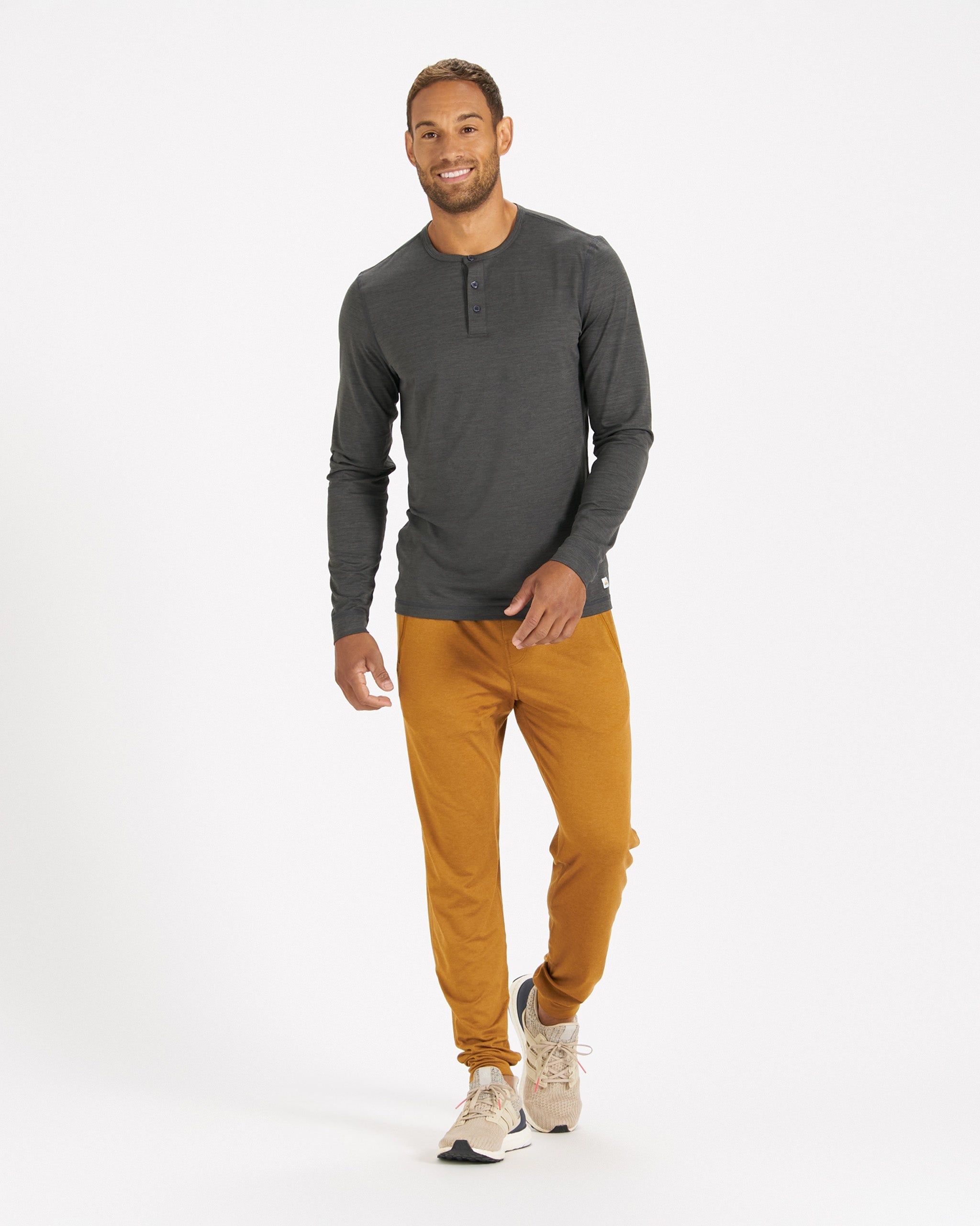 Ponto Performance Jogger | Dark Golden Heather sold by Vuori product image thumbnail 4