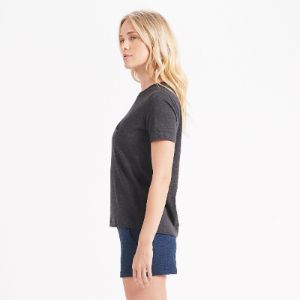 Live By The Sun Tee | Charcoal Heather sold by Vuori