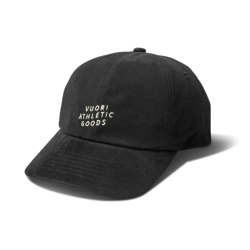V1 Athletics Dad Hat | Black sold by Vuori
