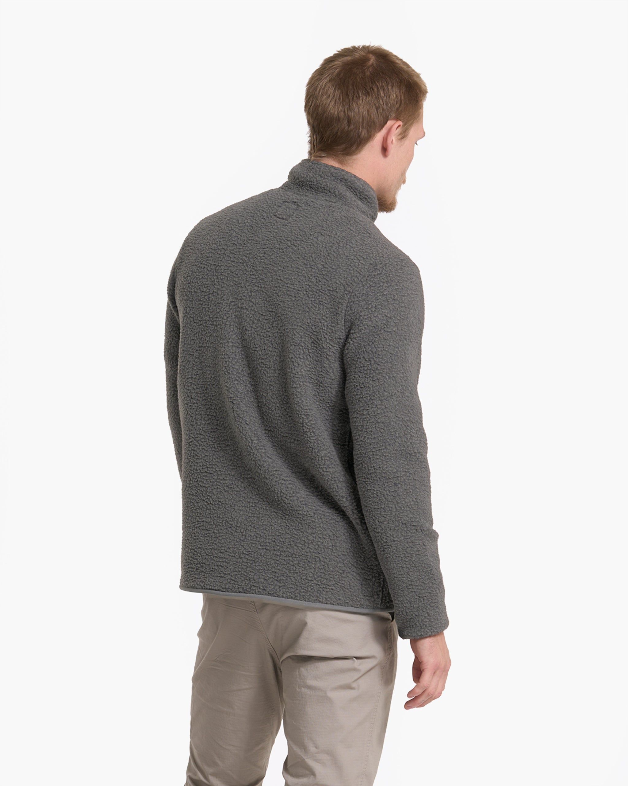 Idyllwild Sherpa Jacket | Charcoal sold by Vuori product image thumbnail 5
