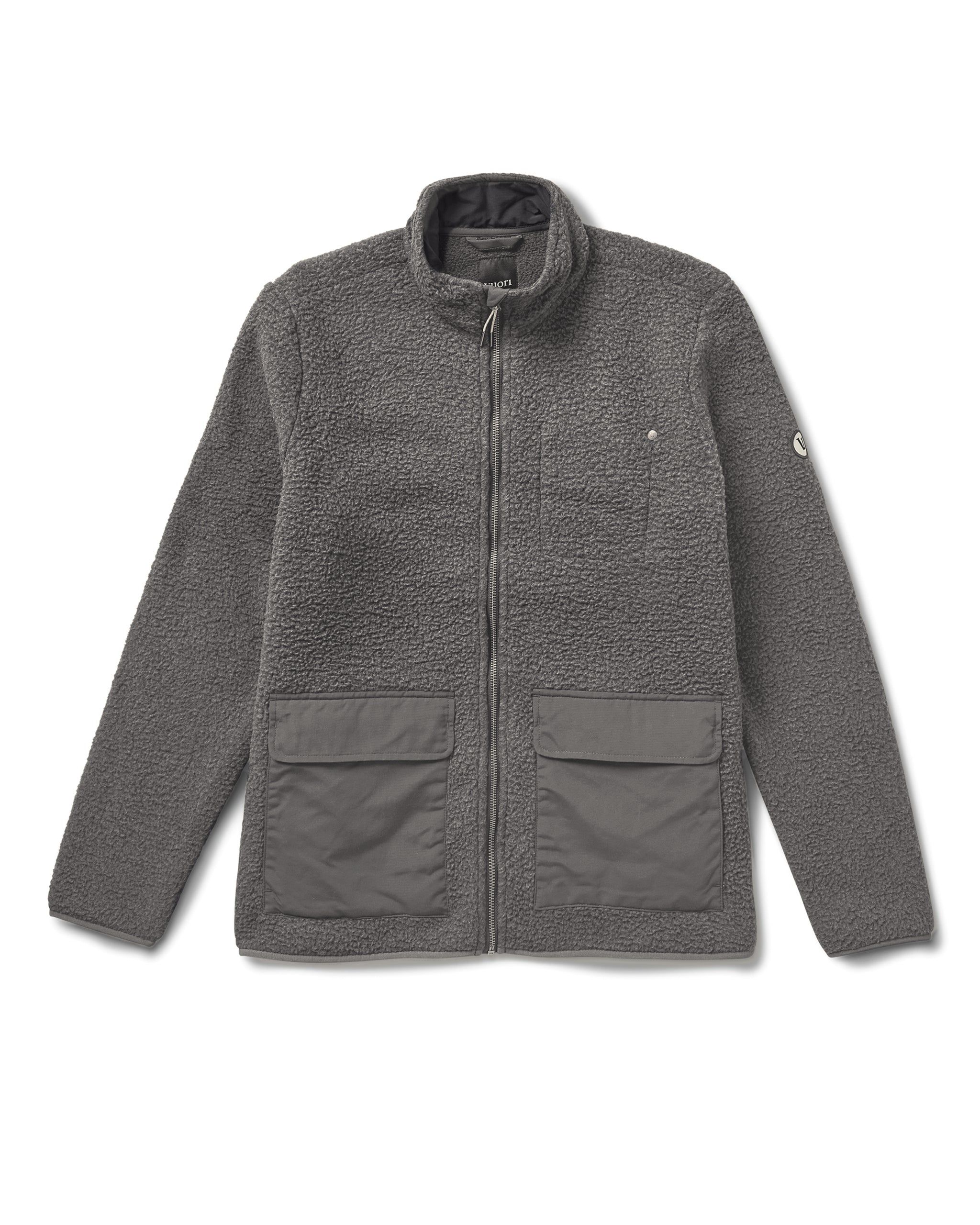 Idyllwild Sherpa Jacket | Charcoal sold by Vuori