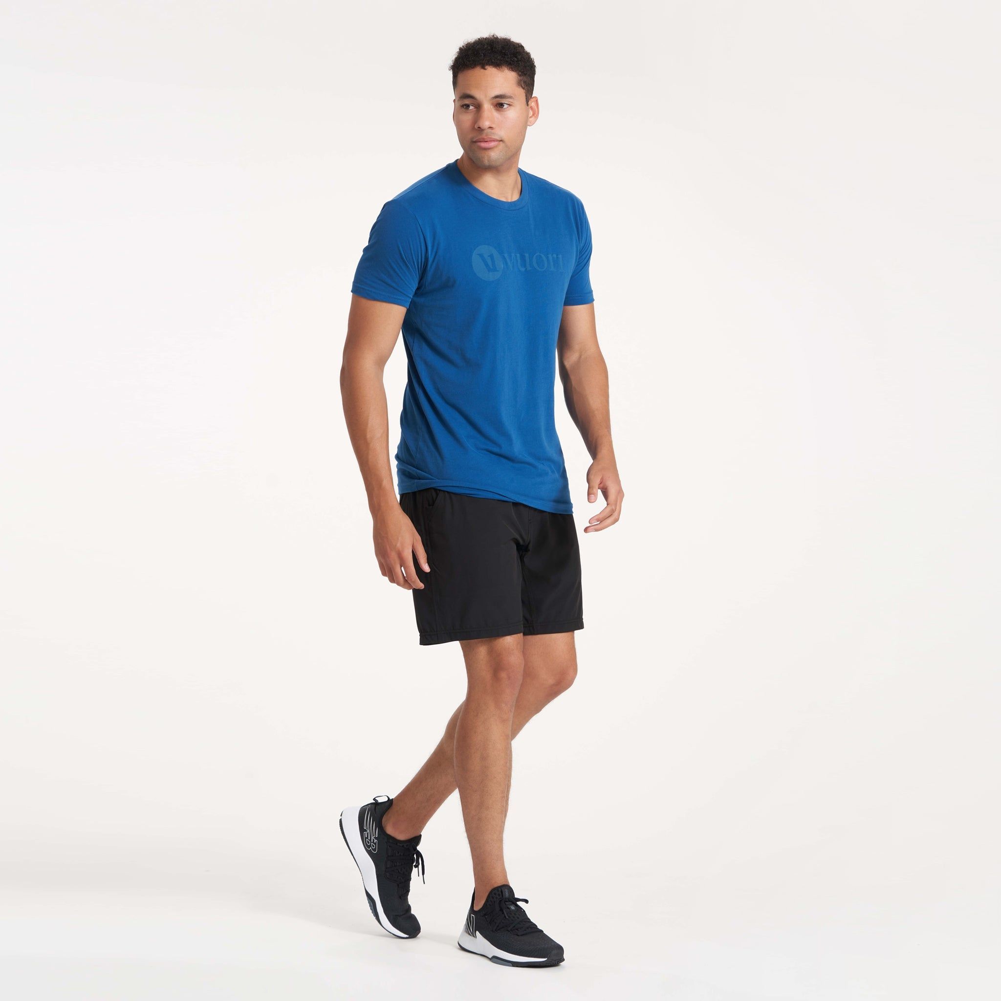 V1 Vuori Wordmark Logo Tee | Sea sold by Vuori product image thumbnail 5