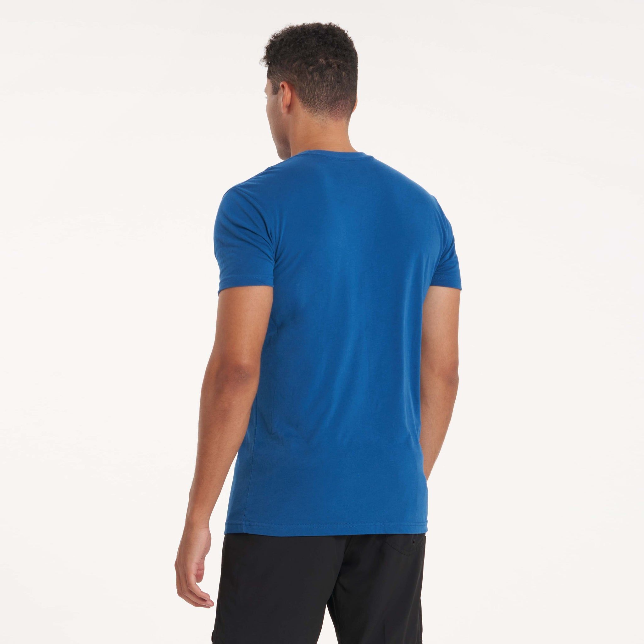 V1 Vuori Wordmark Logo Tee | Sea sold by Vuori product image thumbnail 4