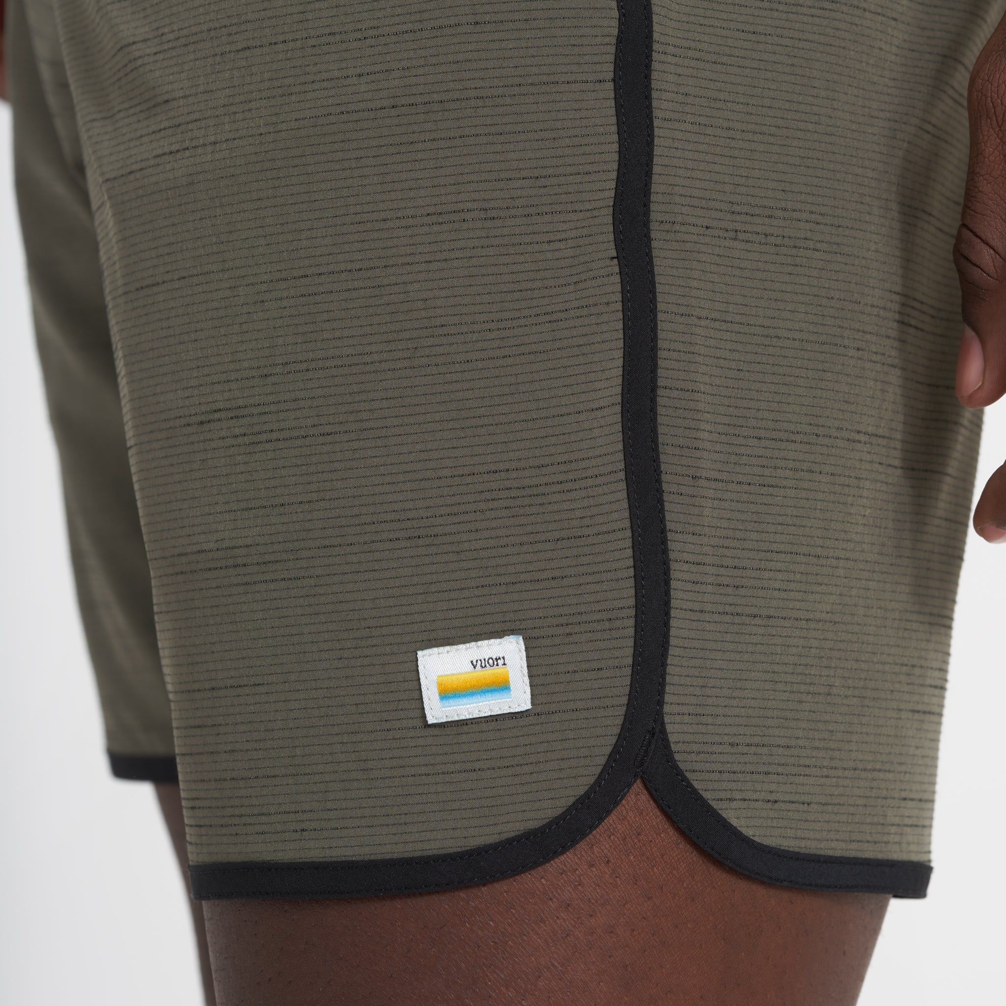 Banks Short | Oregano Slub Stripe sold by Vuori product image thumbnail 8