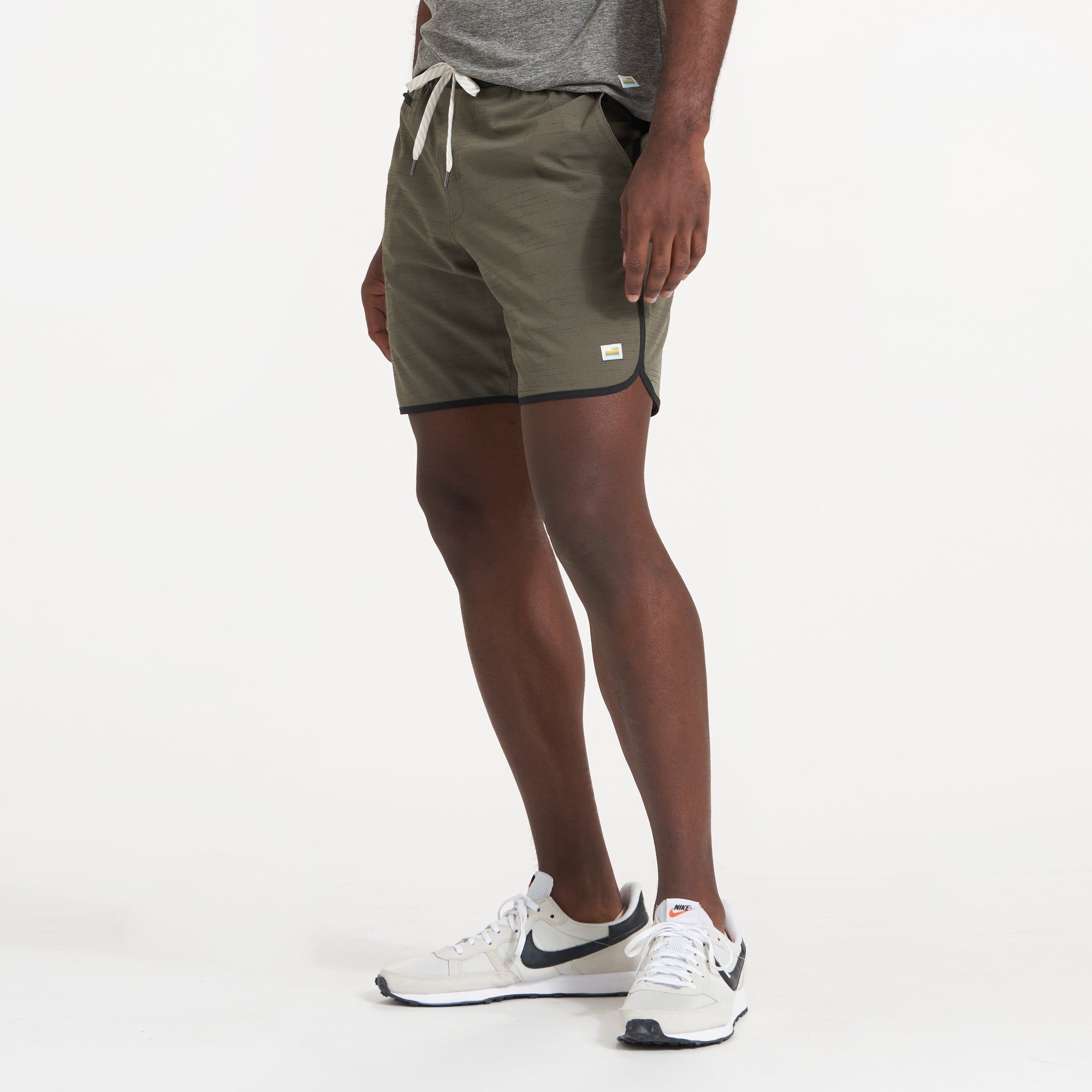 Banks Short | Oregano Slub Stripe sold by Vuori product image thumbnail 3