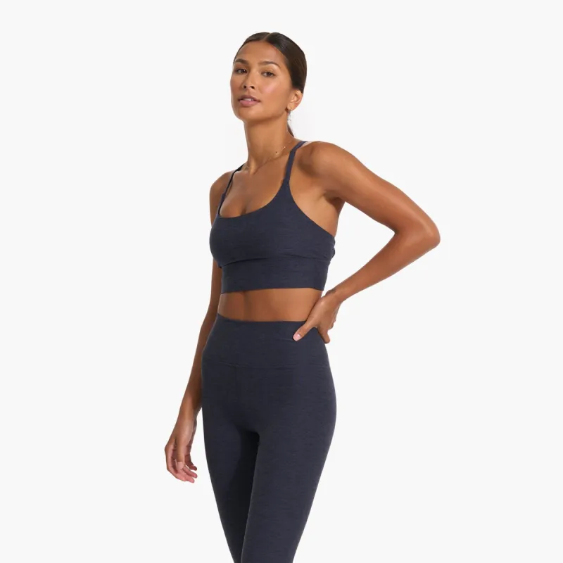Long Line Elevation Bra | Midnight Heather sold by Vuori
