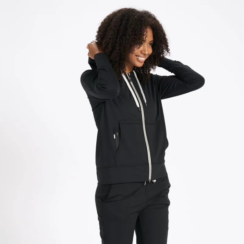 Halo Performance Hoodie | Black sold by Vuori