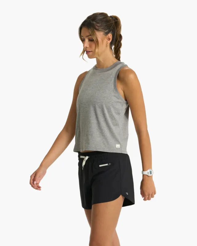 Energy Top | Heather Grey sold by Vuori