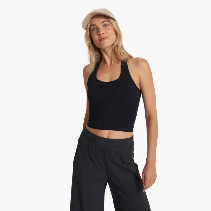 Simplicity Halter | Black sold by Vuori