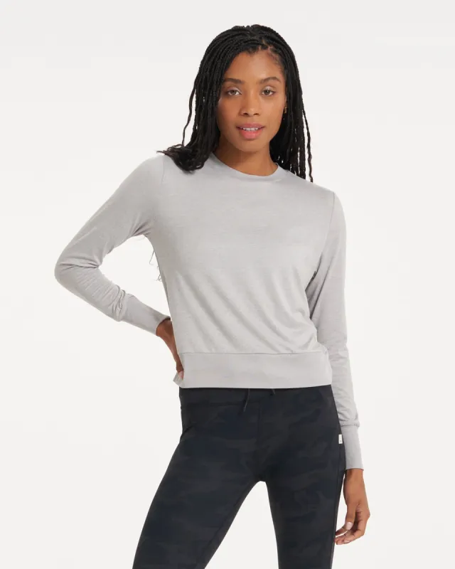 Daydream Crew | Light Heather Grey sold by Vuori