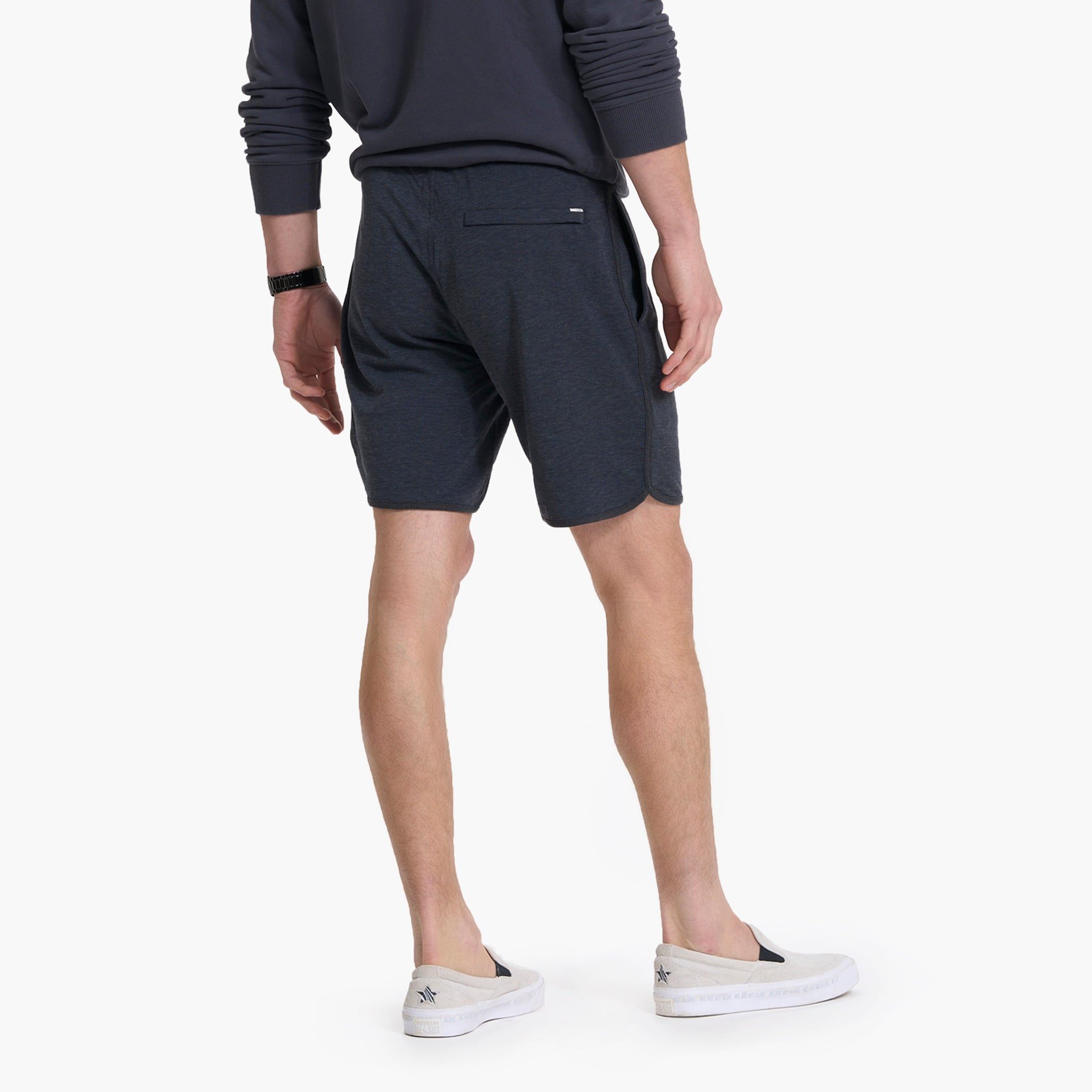 Austin Sweatshort | Charcoal Heather sold by Vuori product image thumbnail 4