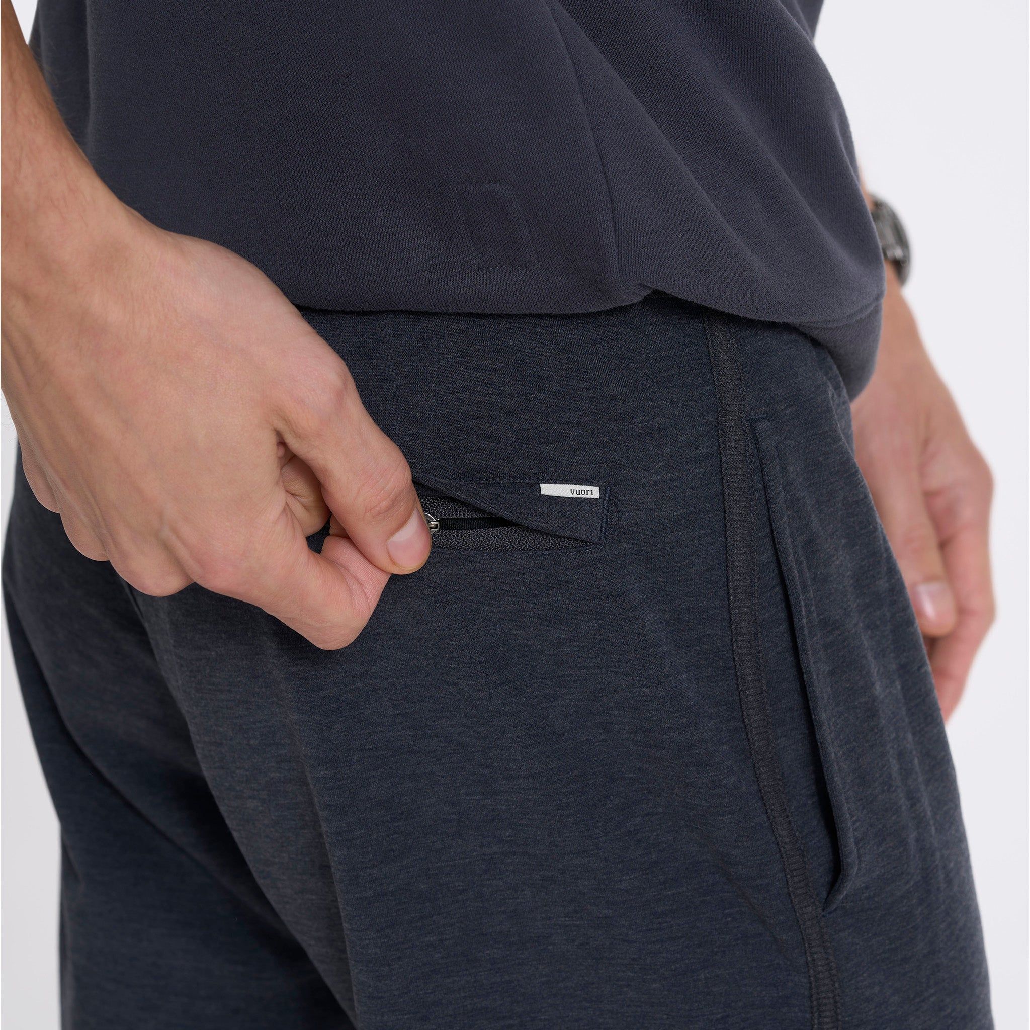 Austin Sweatshort | Charcoal Heather sold by Vuori product image thumbnail 7
