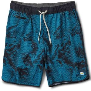 Banks Short | Tahiti Tidal Stripe sold by Vuori