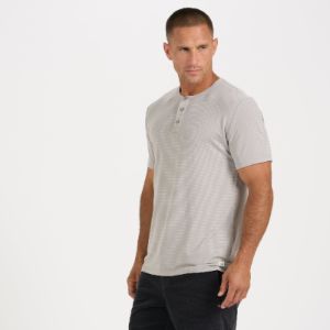 Linear Henley | Fog sold by Vuori