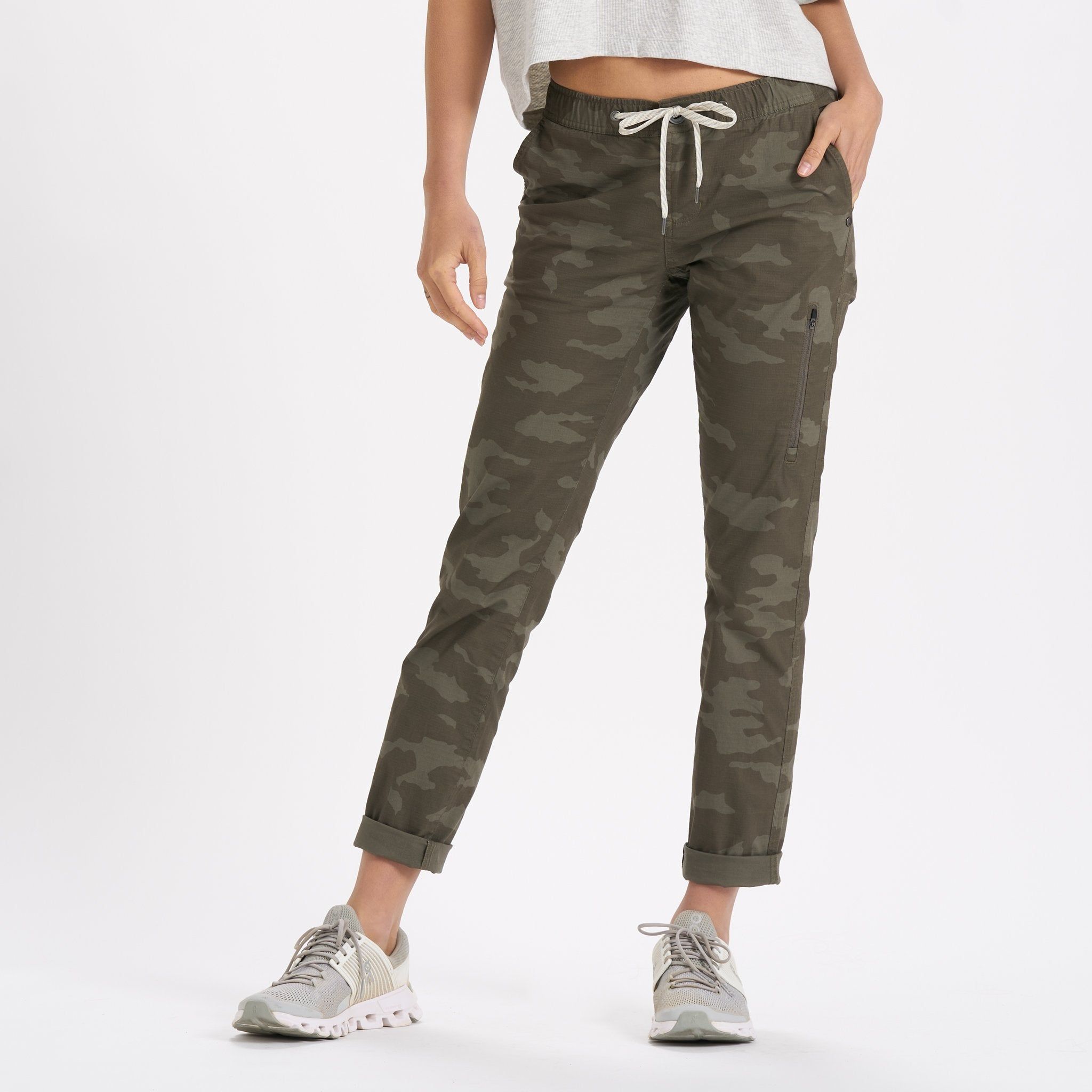 Womens Ripstop Pant | Oregano Camo sold by Vuori product image thumbnail 2